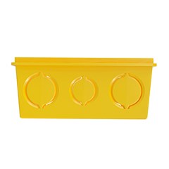 Caixa 4x2 Pvc Amarela - Fortlev