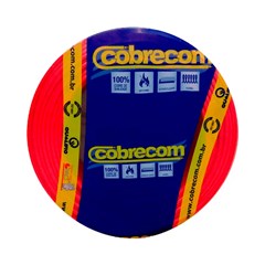 Cabo Flex 2,5mm² 750v 70° Vermelho - Cobrecom