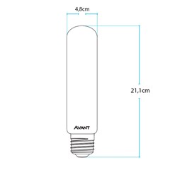 Lâmpada Vapor Sódio Tubular 100w E-40 - Avant