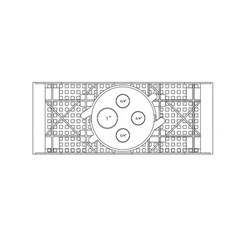 Kit Suporte/Cx. Octag. 4x4 Laje 30cm - Fortlev