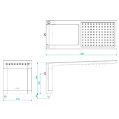 Chuveiro Acqua Storm 6800W 220V Preto/Cromado - Lorenzetti