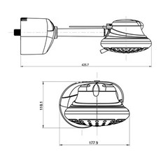 Chuveiro Bella Ducha Turbo 4T 6800W 220V - Lorenzetti