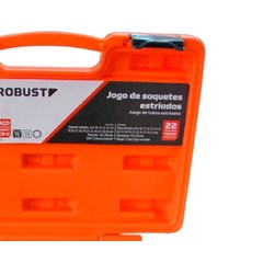 Jogo Soquete Estriado 1/2” 22 Pcs - Gedore