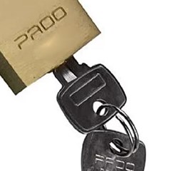 Cadeado Sm Latao T-40mm² - Pado
