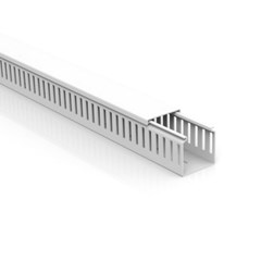 Canaleta Semi-Aberta 50x30x2000mm Cinza - Enerbras