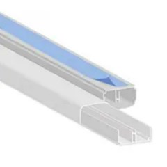 Canaleta Adesiva Fechada 50x20x2000mm Cinza - Enerbras
