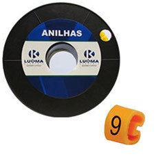 Anilha Marcacao C/100 (N° 9) 0,75-1,5mm - Lukma