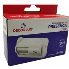 Anunciador Presença 8m 9v Branca - Decorlux