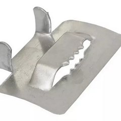 Fecho Dentado Inox P/Fita De Aço 3/4” - Aiedem