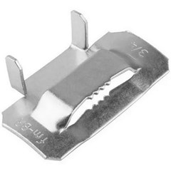 Fecho Dentado Inox P/Fita De Aço 3/4” - Aiedem