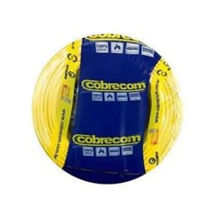 Cabo Flex 1,5mm² 750v 70° Amarelo 100m - Cobrecom