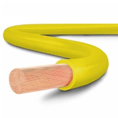 Cabo Flex 1,5mm² 750v 70° Amarelo 100m - Cobrecom