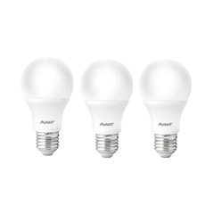 Lâmpada Pera A60 Led E-27 7w 6500k 3pcs - Avant
