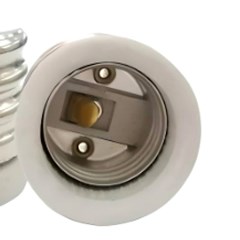 Adaptador E-40 P/ E-27 4A Porcelana - Decorlux