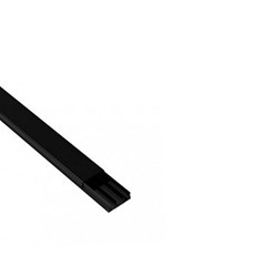 Canaleta Adesiva C/Div. 20x10x2000mm Preta - Enerbras