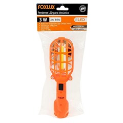 Pendente LED Para Mecânico Gaiola 3W Bivolt - Foxlux