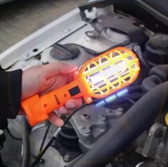 Pendente LED Para Mecânico Gaiola 3W Bivolt - Foxlux