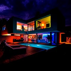 Spot Led Neo Redondo 5w Rgb Bivolt - Avant