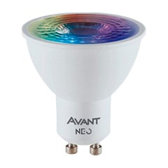Lâmpada Dicróica Neo Gu10 Led 5w Rgb Bivolt - Avant