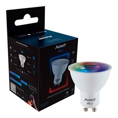 Lâmpada Dicróica Neo Gu10 Led 5w Rgb Bivolt - Avant