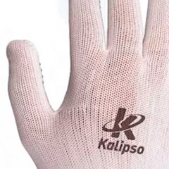 Luva Helanca Pigmentada Tam. 09-G Branca - Kalipso