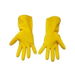 Luva Latex Kal Tam. 08-M Amarela - Kalipso