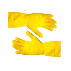 Luva Latex Light Tam. 08-M Amarela - Kalipso