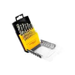 Broca Aço Rápido 1,0-10mm² Din338 19pc - Vonder