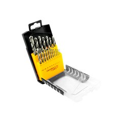 Broca Aço Rápido 1,0-10mm² Din338 19pc - Vonder