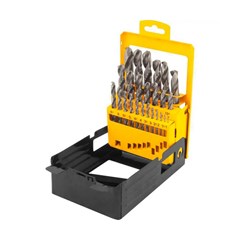Broca Aço Rápido 1,0-13mm² Din338 25pc - Vonder