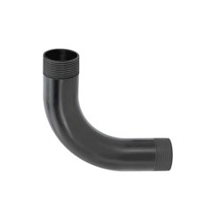 Curva Pvc Longa 3” 90° Preta - Amanco
