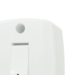 Pulsador Campainha Sobrepor 6A Branco - Ilumi