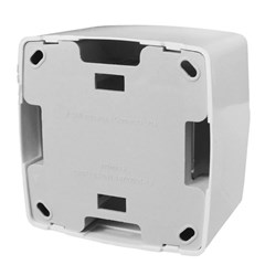 Tomada Sobreporrepor RJ45 Cat. 5E Branca - Ilumi