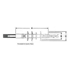TERMINAL CONTR. FRIO QTII 5633K MUFLA