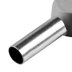 Term. Pre-Isolado Duplo Tubular 0,75mm² Cinza - Axt