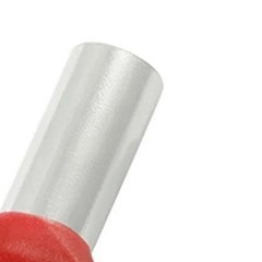 Terminal Pre-Isolado Duplo Tubular 1,00mm² Vermelho - Axt