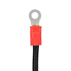 Term. Pre-Isolado Olhal 0,5-1,5mm² M6 Vermelho - Axt