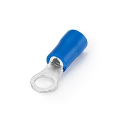 Terminal Pré-Isolado Olhal 1,0-2,5mm² M6 Azul - Axt
