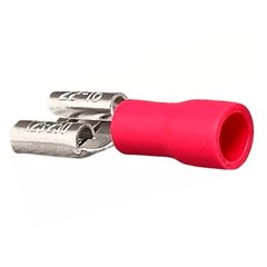 Terminal Pre-Isolado Femea 0,5-1,50mm² Vermelho - Axt