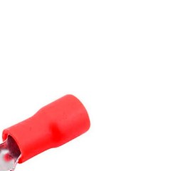 Terminal Pré-Isolado Macho 0,5-1,5mm² Vermelho - Axt