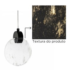 Pendente Led Black 3w Moon Bivolt - Gmh Trade