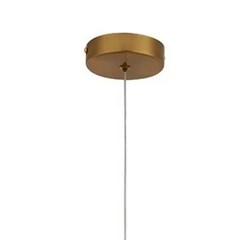 Pendente Led Plutao Gold 3w Bivolt - Gmh Trade