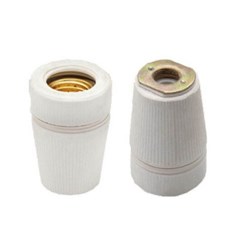Bocal Porcelana Tempo E-27 4a - Decorlux