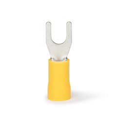 Term. Pre-Isolado Garfo M5 4-6,0mm² Amarelo - Axt