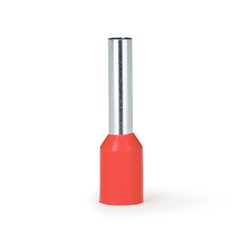 Term. Pre-Isolado Ilhos Tub. 1,00mm² Vermelho - Axt