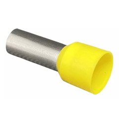 Term. Pre-Isolado Ilhos Tubular 25mm² Amarelo - Axt