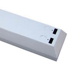 Calha Luminária 2x40w Branca - Blumenau