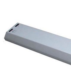 Calha Luminária 2x40w Branca - Blumenau