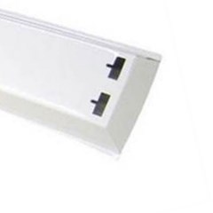 Calha Luminária 2x40w Branca - Blumenau