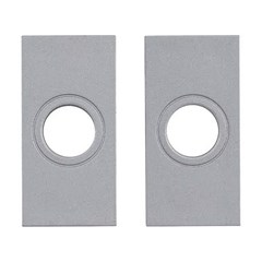 Módulo Com 1 Furo Orion Alumínio - 2 Pcs - Schneider